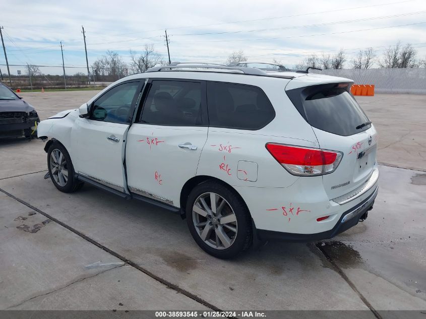 2015 NISSAN PATHFINDER PLATINUM - 5N1AR2MN1FC683938