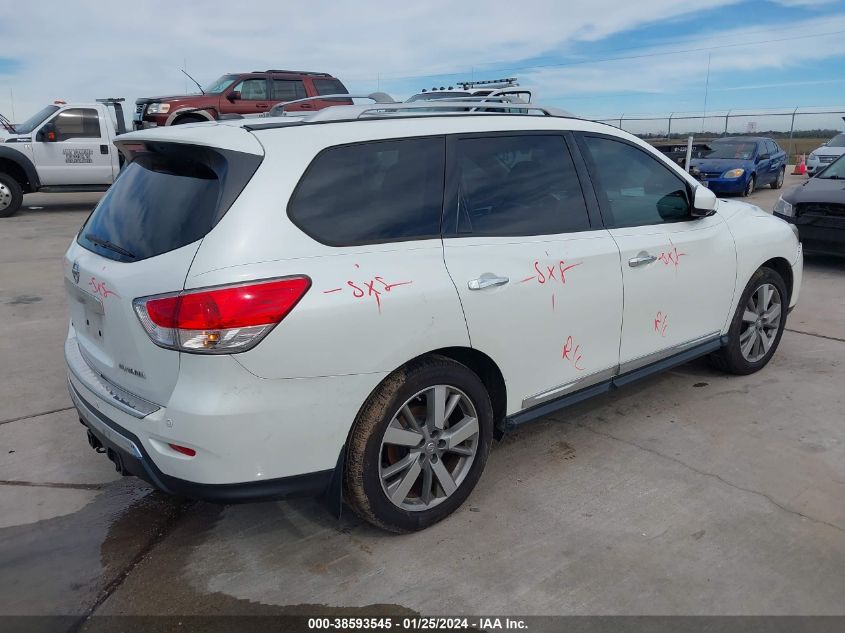 2015 NISSAN PATHFINDER PLATINUM - 5N1AR2MN1FC683938