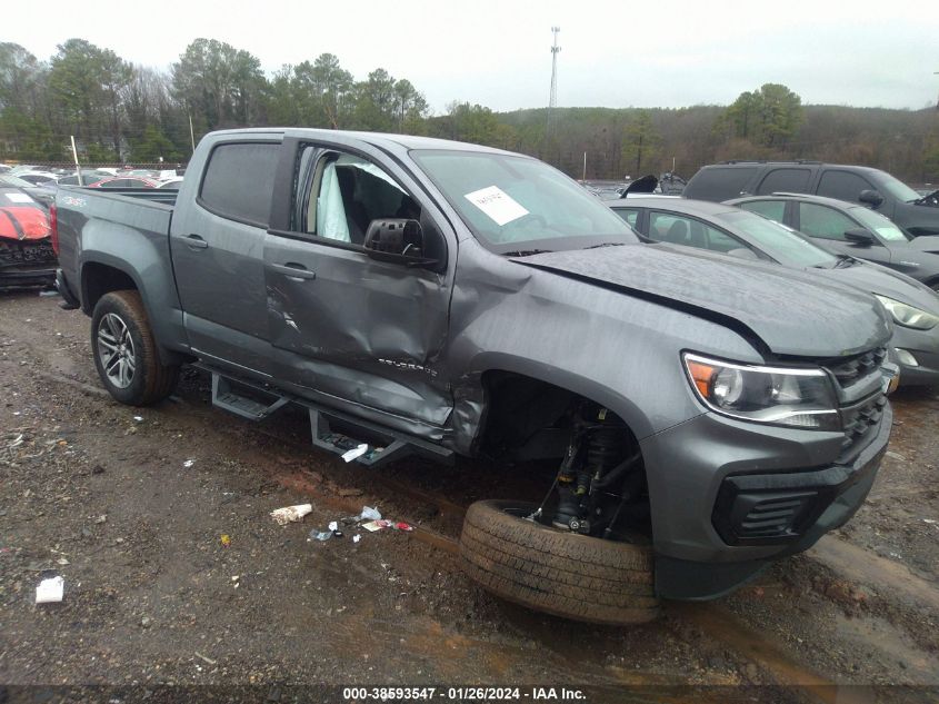 2022 CHEVROLET COLORADO - 1GCGTBEN5N1197853