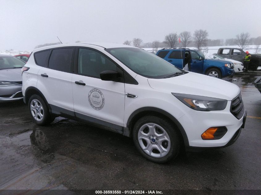 2018 FORD ESCAPE S - 1FMCU0F74JUD38643