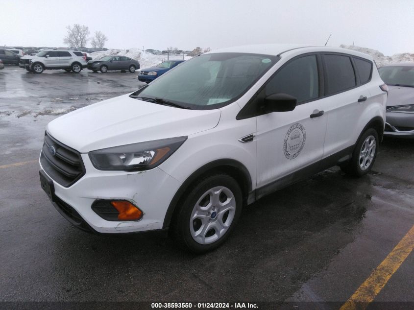 2018 FORD ESCAPE S - 1FMCU0F74JUD38643