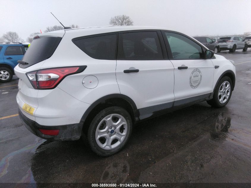 2018 FORD ESCAPE S - 1FMCU0F74JUD38643