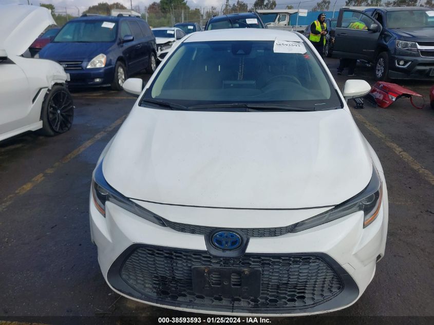 2020 TOYOTA COROLLA HYBRID LE - JTDEBRBEXLJ014001