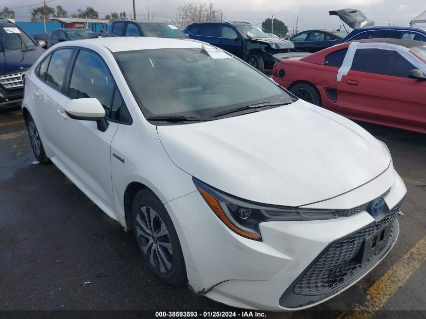 2020 TOYOTA COROLLA HYBRID LE - JTDEBRBEXLJ014001