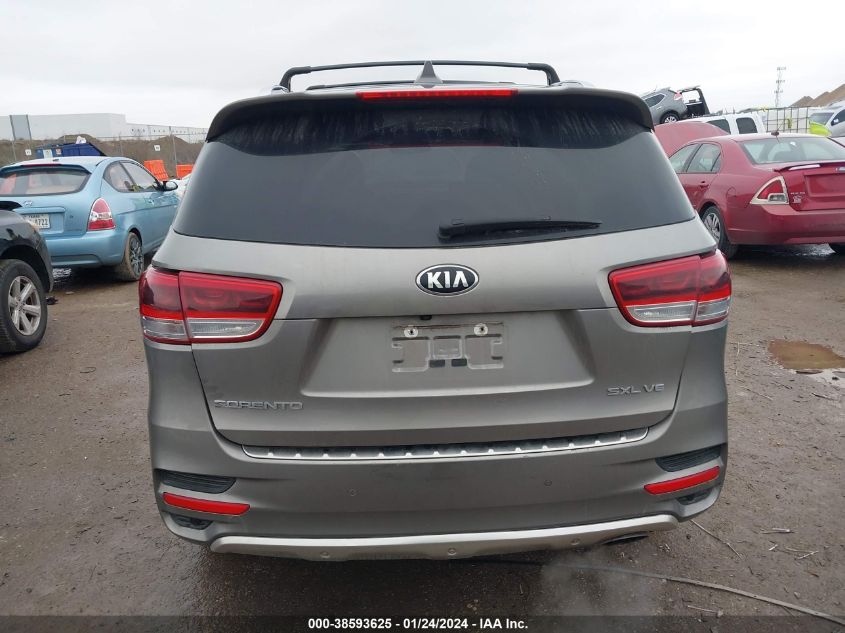 2018 KIA SORENTO SX/SX LIMITED - 5XYPK4A58JG379447