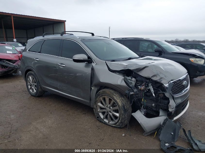 2018 KIA SORENTO SX/SX LIMITED - 5XYPK4A58JG379447