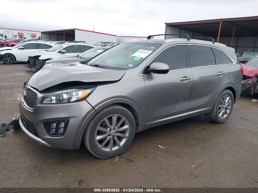 2018 KIA SORENTO SX/SX LIMITED - 5XYPK4A58JG379447