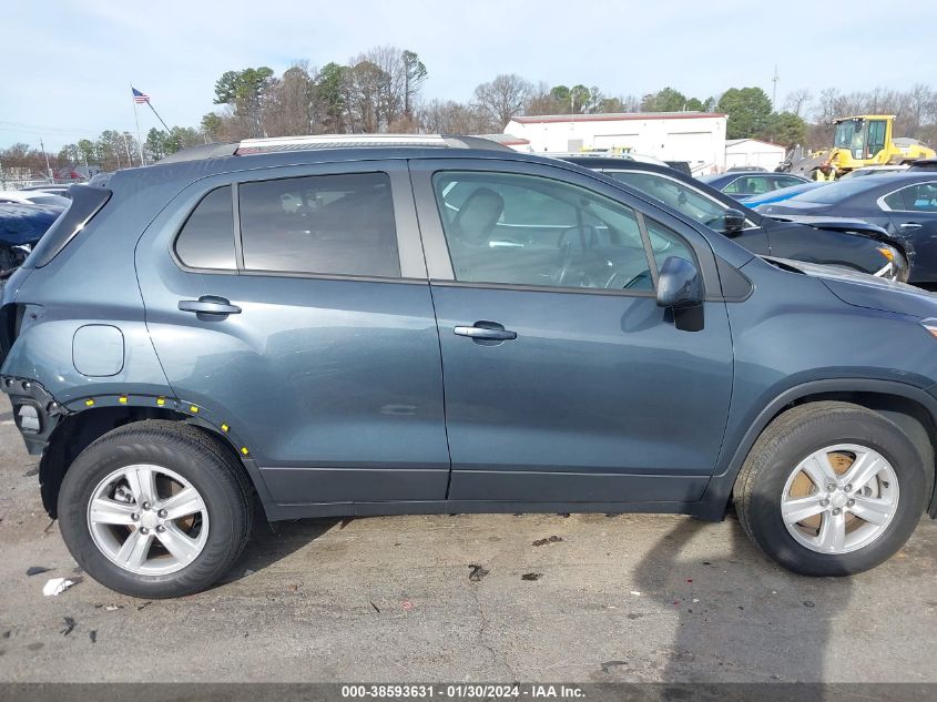 2022 CHEVROLET TRAX AWD LT - KL7CJPSM2NB537111