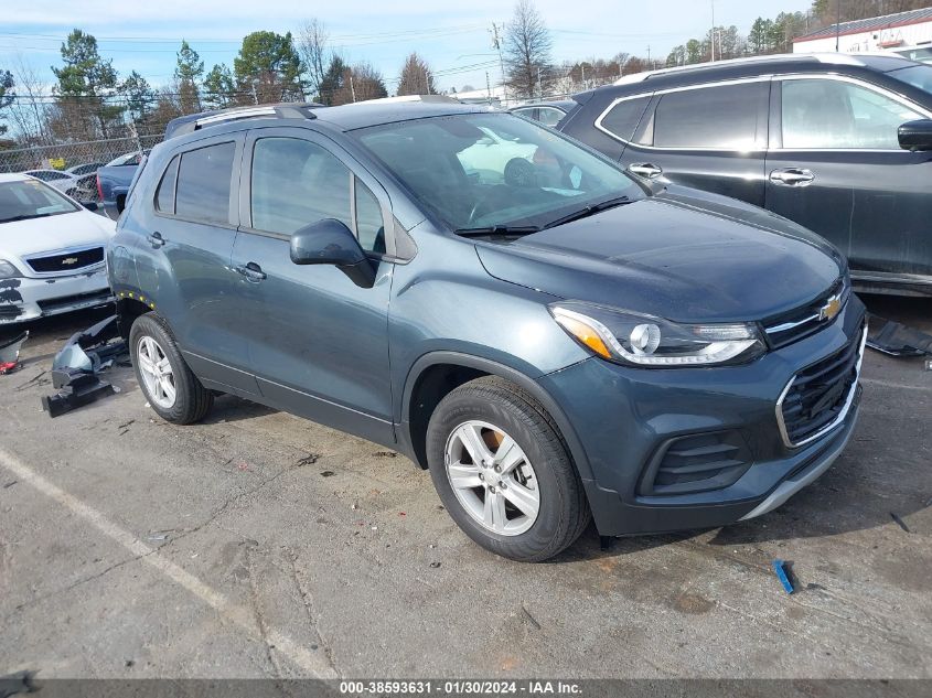 2022 CHEVROLET TRAX AWD LT - KL7CJPSM2NB537111