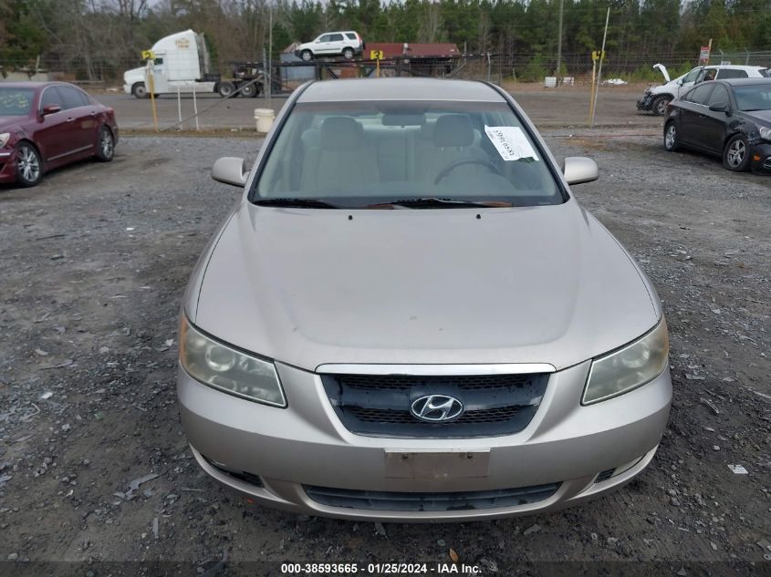 5NPEU46C96H165740 | 2006 HYUNDAI SONATA