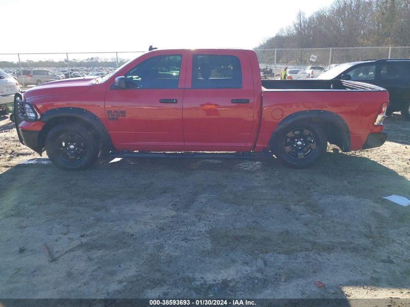 2021 RAM 1500 CLASSIC TRADESMAN  4X4 5'7 BOX - 3C6RR7KT1MG665284