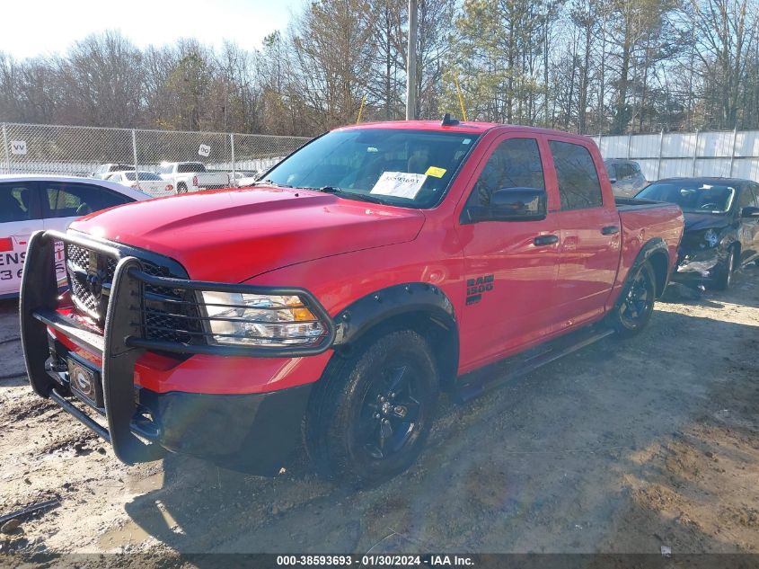 2021 RAM 1500 CLASSIC TRADESMAN  4X4 5'7 BOX - 3C6RR7KT1MG665284
