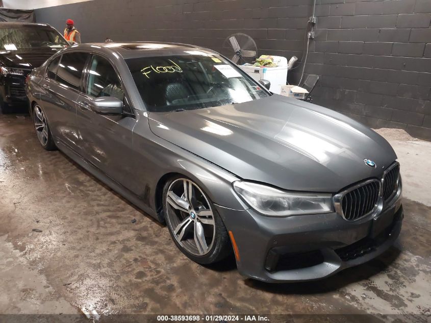 2016 BMW 750I XDRIVE - WBA7F2C58GG419325