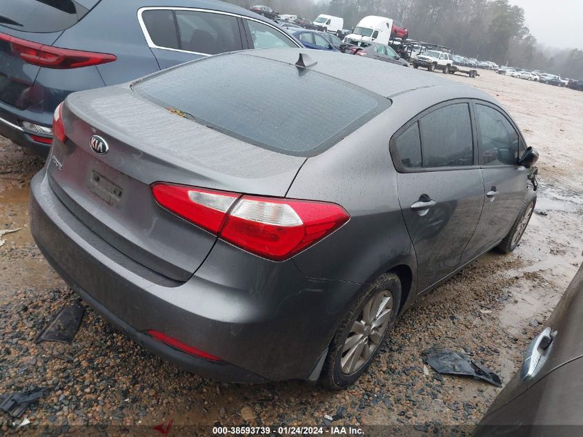 2016 KIA FORTE LX - KNAFX4A69G5479786