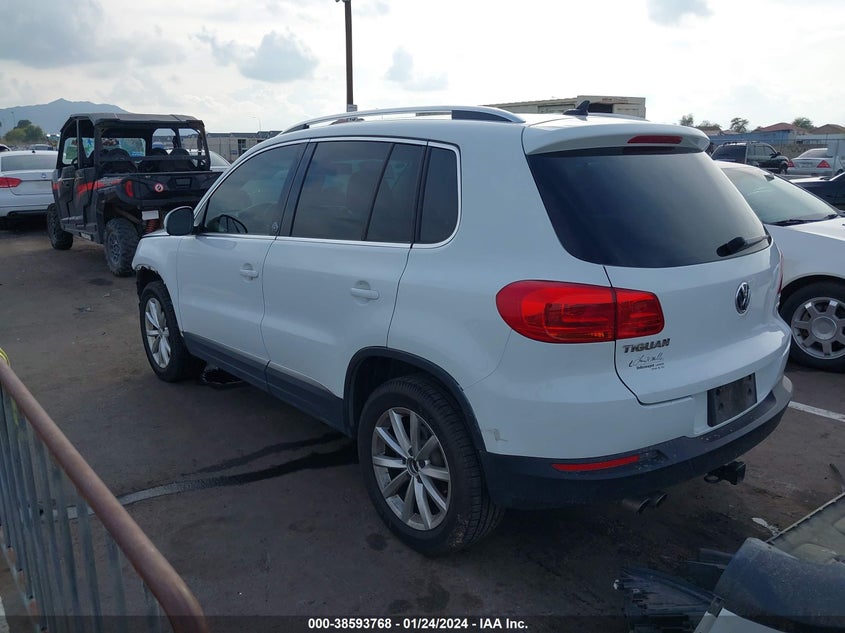 VIN WVGSV7AX4HW509205 2017 VOLKSWAGEN TIGUAN 2.0T WOLFSBURG EDITION