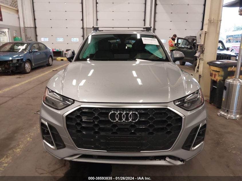 VIN WA1EAAFY0N2128735 2022 AUDI Q5 PREMIUM PLUS 45