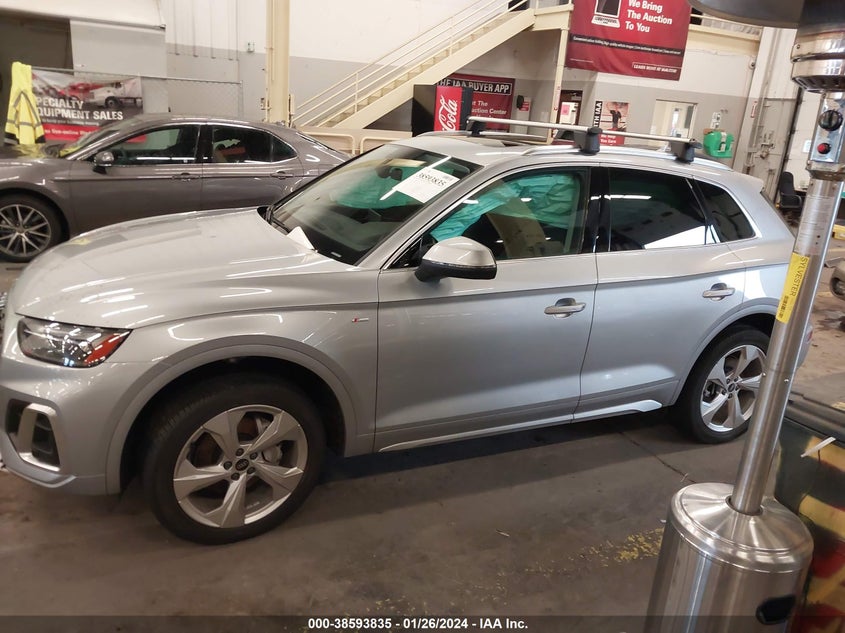 VIN WA1EAAFY0N2128735 2022 AUDI Q5 PREMIUM PLUS 45