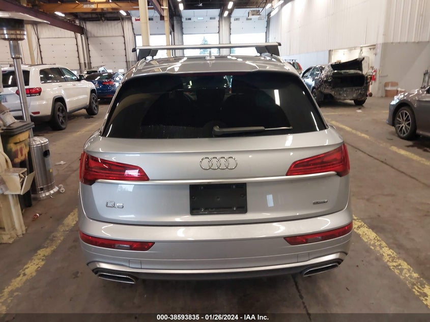 VIN WA1EAAFY0N2128735 2022 AUDI Q5 PREMIUM PLUS 45