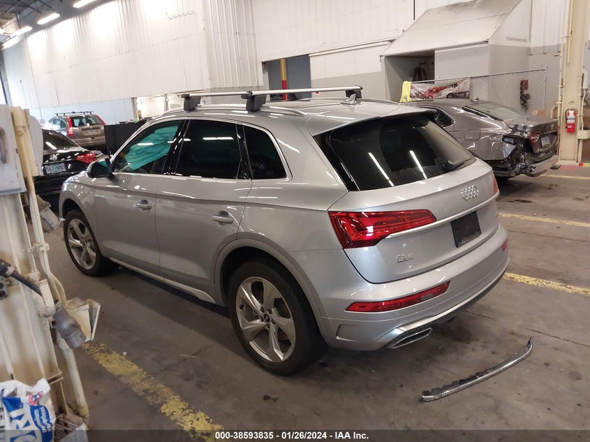 VIN WA1EAAFY0N2128735 2022 AUDI Q5 PREMIUM PLUS 45