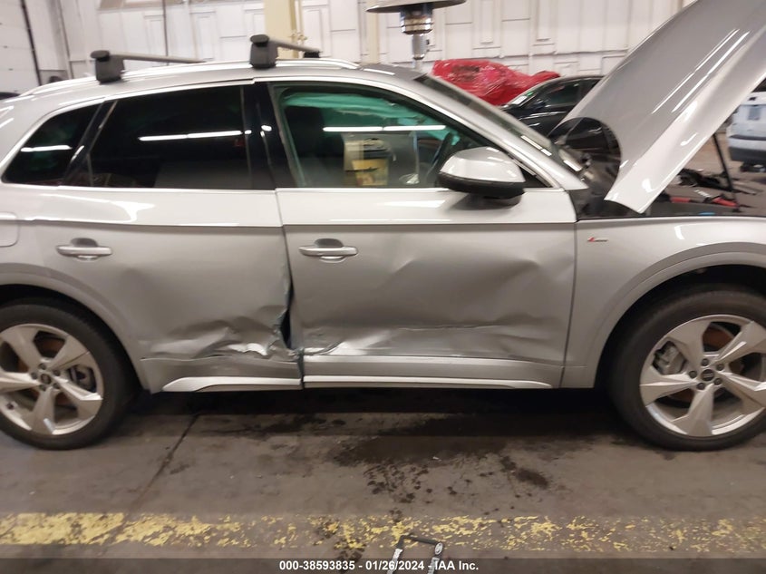 VIN WA1EAAFY0N2128735 2022 AUDI Q5 PREMIUM PLUS 45