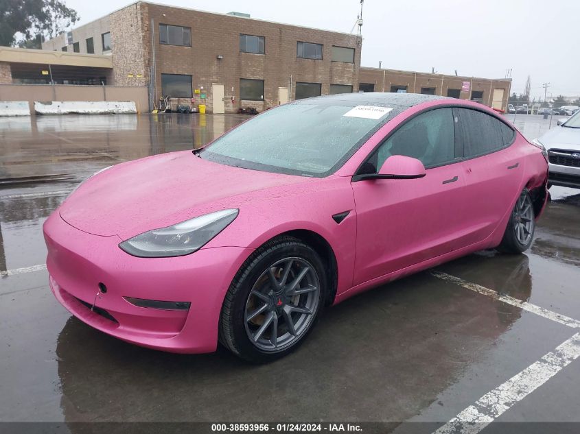 2021 TESLA MODEL 3 - 5YJ3E1EA3MF062800