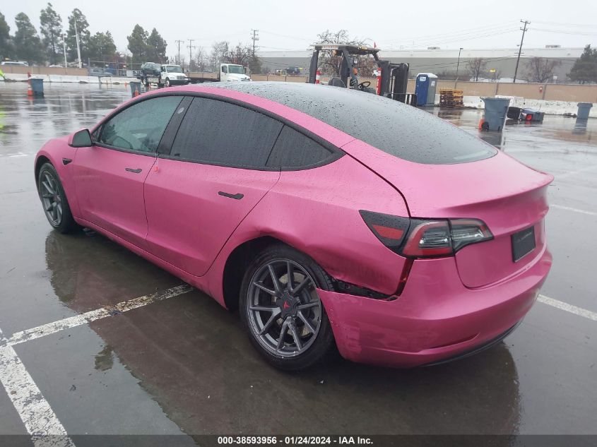 2021 TESLA MODEL 3 - 5YJ3E1EA3MF062800