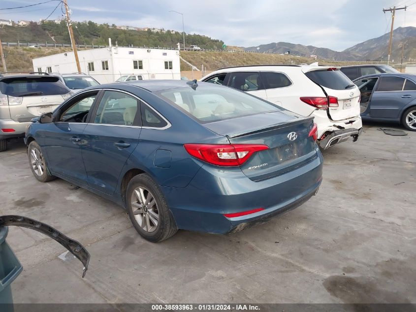 2016 HYUNDAI SONATA SE - 5NPE24AF3GH403946