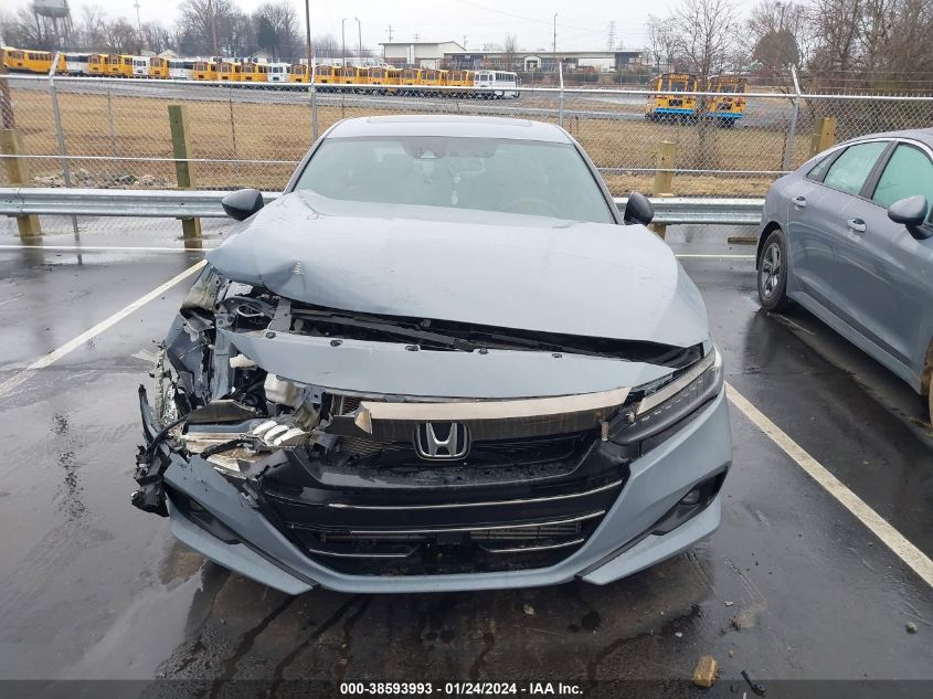 2021 HONDA ACCORD SPORT - 1HGCV2F30MA033965