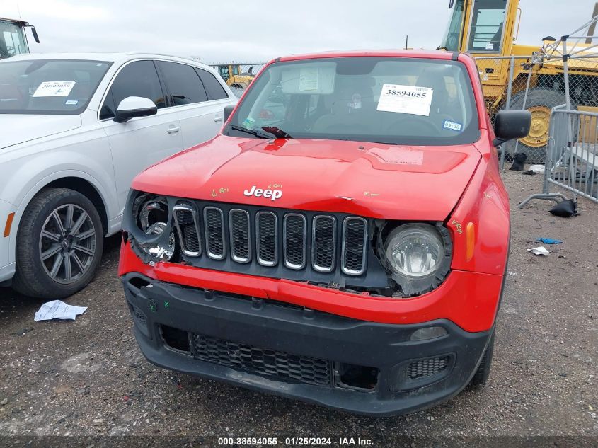 2018 JEEP RENEGADE SPORT - ZACCJAAB7JPG82094