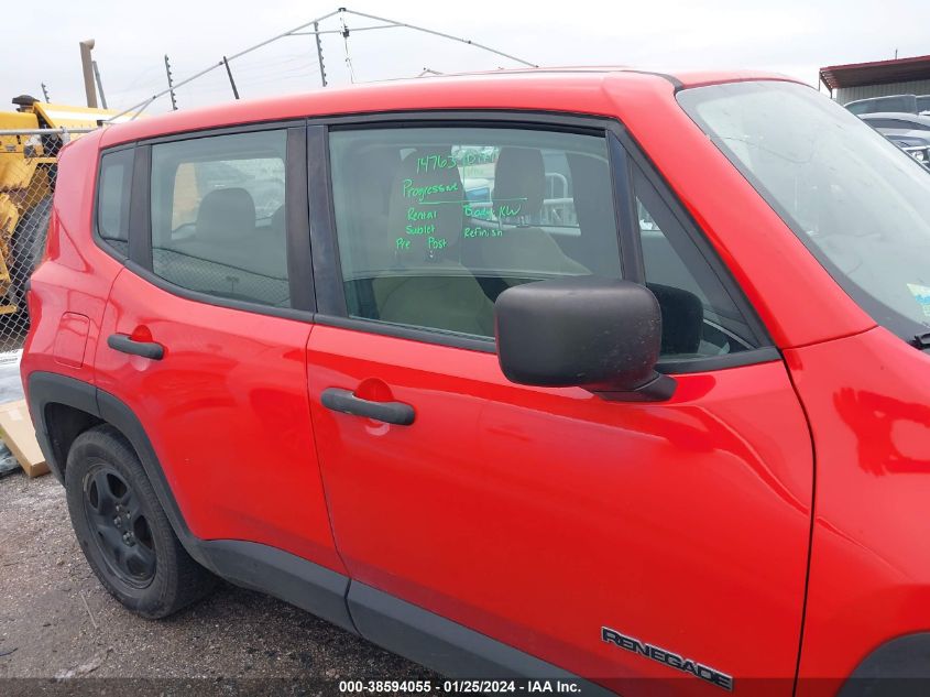 2018 JEEP RENEGADE SPORT - ZACCJAAB7JPG82094