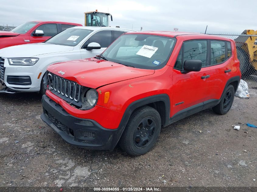 2018 JEEP RENEGADE SPORT - ZACCJAAB7JPG82094