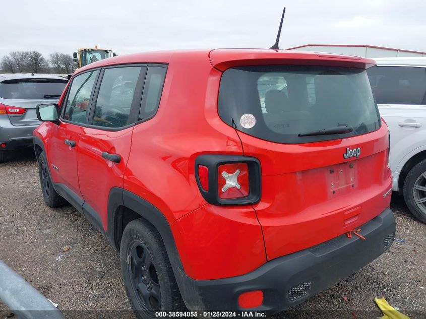 2018 JEEP RENEGADE SPORT - ZACCJAAB7JPG82094