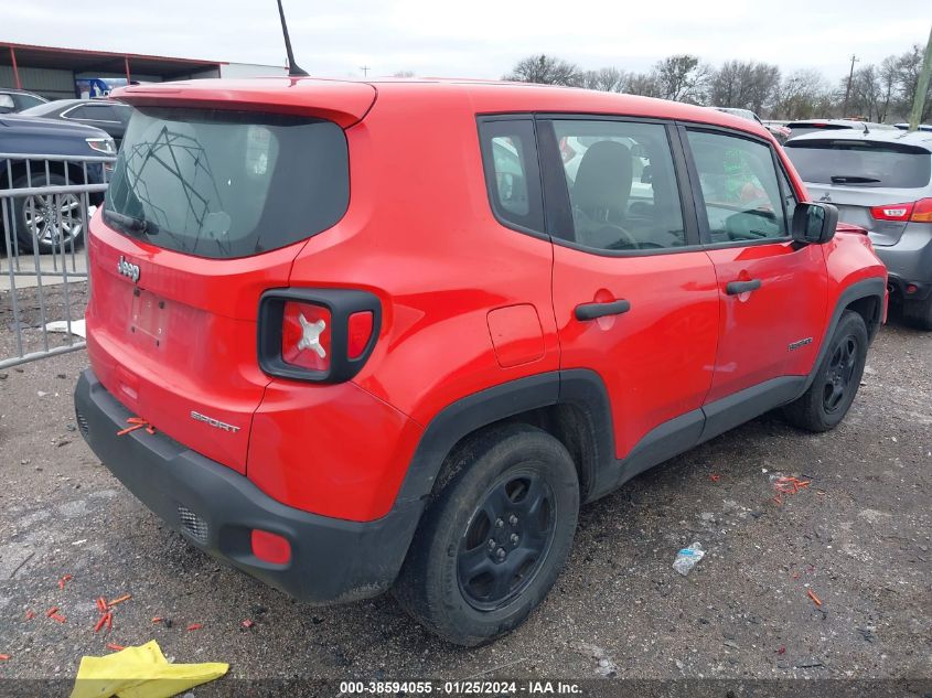 2018 JEEP RENEGADE SPORT - ZACCJAAB7JPG82094