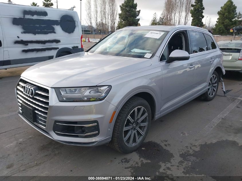 WA1LAAF73KD041362 2019 AUDI Q7, photo no. 2