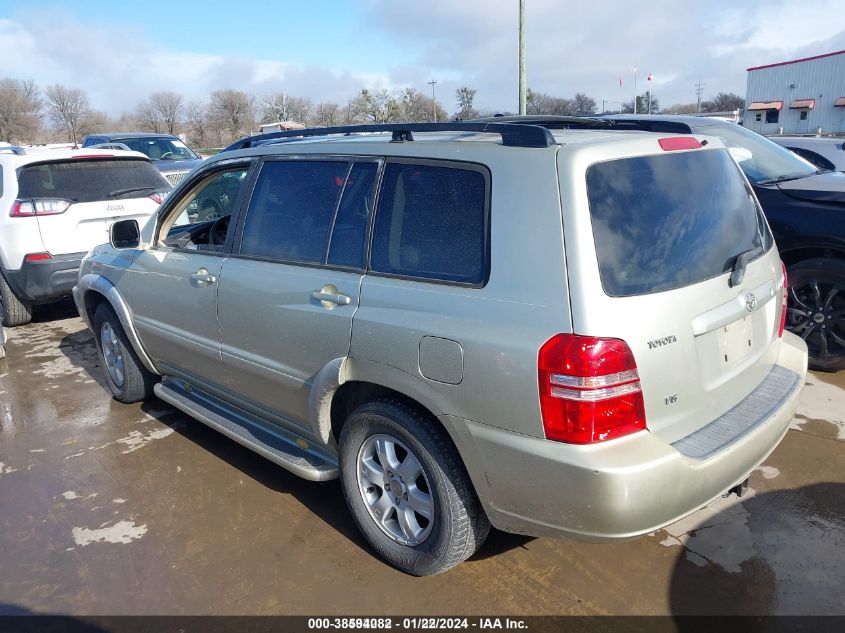 JTEGF21A830100573 | 2003 TOYOTA HIGHLANDER