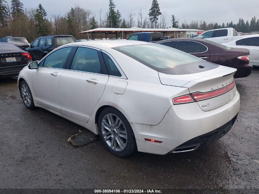 2014 LINCOLN MKZ HYBRID 3LN6L2LU9ER816462