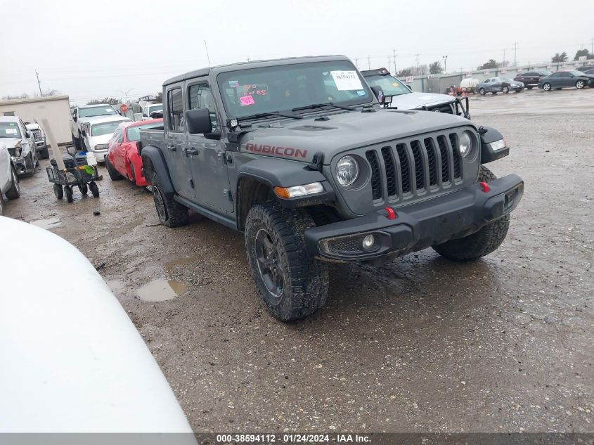 2022 JEEP GLADIATOR RUBICON - 1C6JJTBG0NL163497