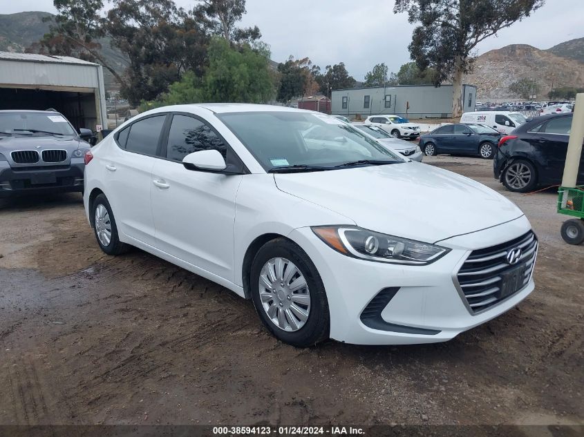 2017 HYUNDAI ELANTRA SE - 5NPD74LF8HH155351