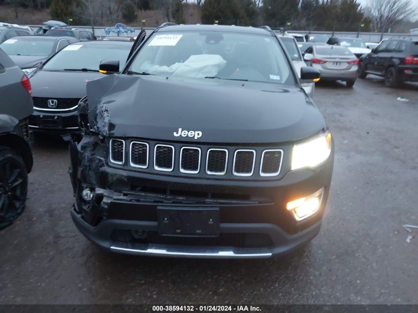 2018 JEEP COMPASS LIMITED 4X4 - 3C4NJDCB8JT334174
