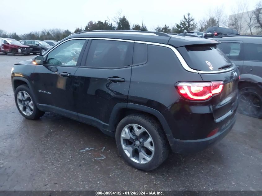 2018 JEEP COMPASS LIMITED 4X4 - 3C4NJDCB8JT334174