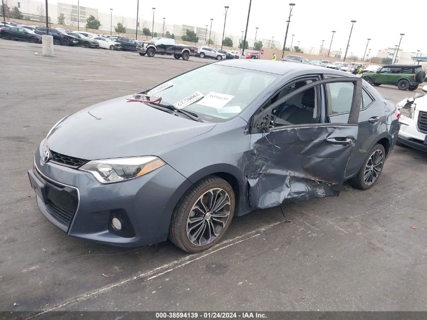 2015 TOYOTA COROLLA S PLUS - 5YFBURHE9FP361646