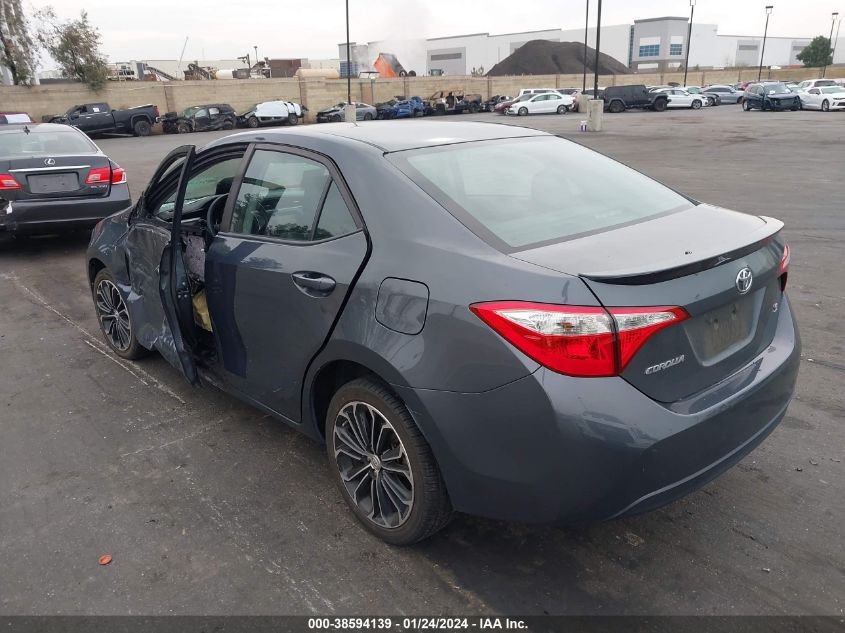 2015 TOYOTA COROLLA S PLUS - 5YFBURHE9FP361646