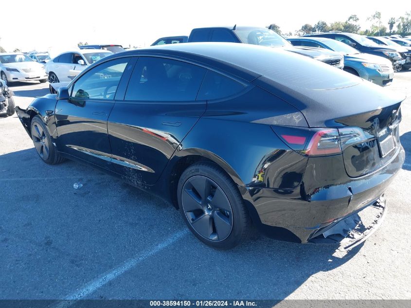 2023 TESLA MODEL 3 - 5YJ3E1EA8PF660823