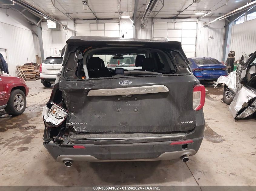 2021 FORD EXPLORER LIMITED - 1FMSK8FHOMGA86093