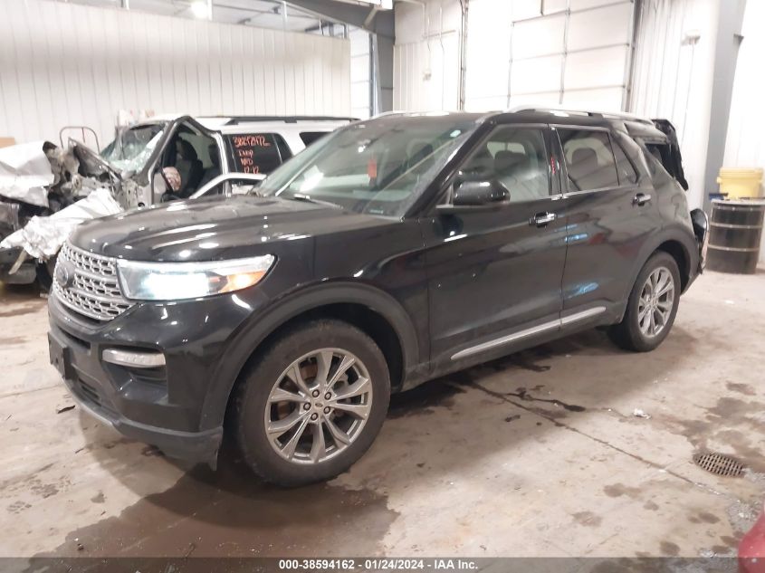 2021 FORD EXPLORER LIMITED - 1FMSK8FHOMGA86093