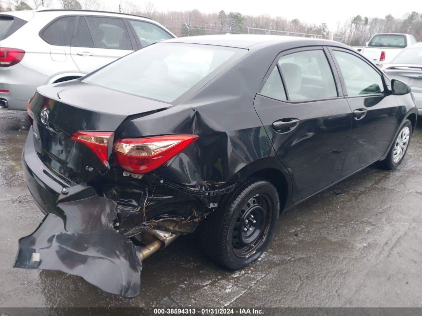 2018 TOYOTA COROLLA LE - 5YFBURHE8JP784758