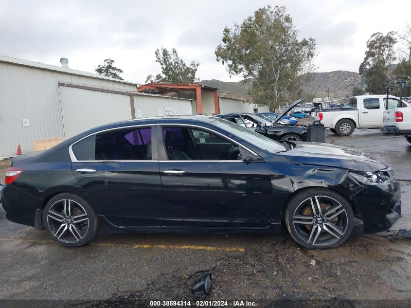 2016 HONDA ACCORD SPORT - 1HGCR2F52GA228332