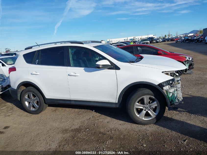 2015 TOYOTA RAV4 XLE - 2T3RFREV4FW281030
