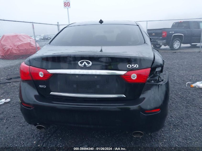 2014 INFINITI Q50 PREMIUM/SPORT - JN1BV7AR4EM688104