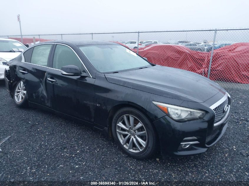 2014 INFINITI Q50 PREMIUM/SPORT - JN1BV7AR4EM688104